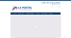 Desktop Screenshot of lapostal.com.ar